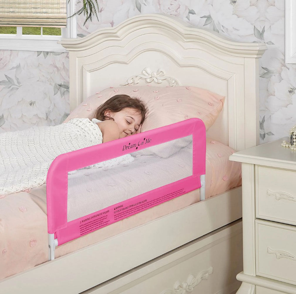 Mesh Security Bed Rail Blush Pink Babies R Us Canada