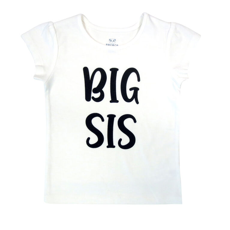 Rococo short sleeve Tshirt - White, 4T