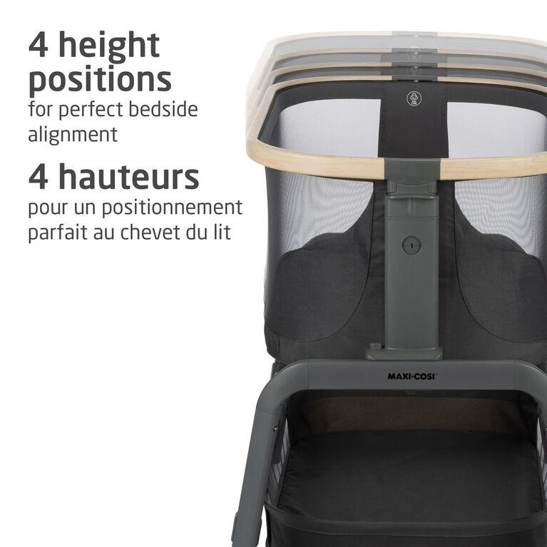 Maxi-Cosi Iora Bedside Bassinet - Beyond Graphite
