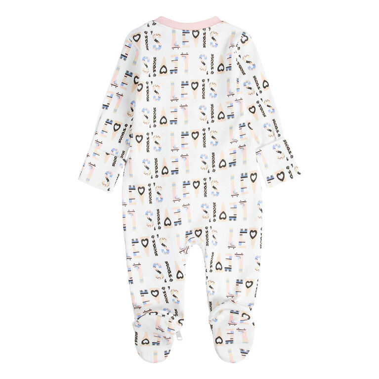 Nike Footed Coverall - Beige