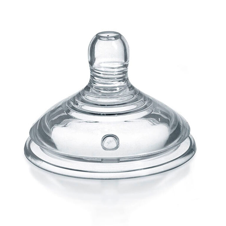 Tommee Tippee Closer to Nature T&eacute;tines &Agrave; D&eacute;bit Moyen - paquet de 2