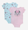Disney Minnie Mouse 2 Pack Bodysuit Pink