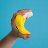 Baby Banana Brosse  à dents de dentition pour les bébés.