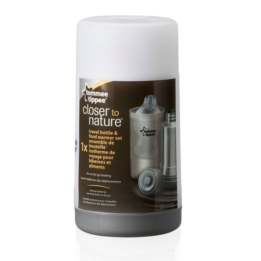tommee tippee closer to nature travel bottle and food warmer set