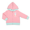 Koala Baby Pastel Rainbow Ice Cream Scoop Hoodie/Legging 2 Piece Set, 24 Month