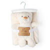 Jesse + Lulu Ivory Bear Plush Toy & Blanket