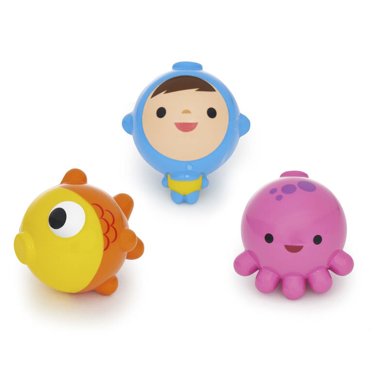 OR OR TU Jouet Bain Bébés 9 Pcs, Jouet de Bain pour Enfant 3 4 5 6