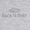 HALO SleepSack Swaddle - Ideal Temp - Heather Gray/Aqua Newborn  0-3 Months