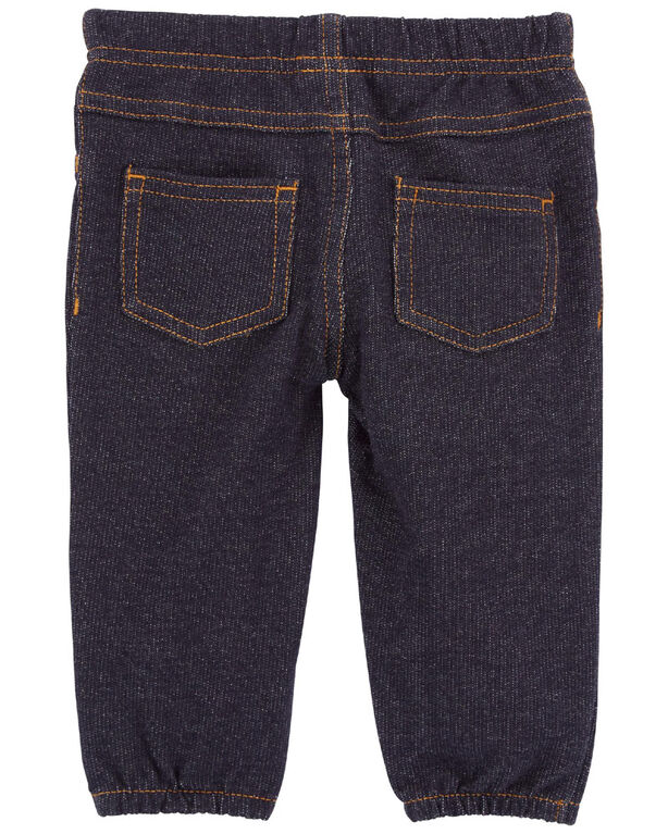 Ensemble 3 pi&egrave;ces petit blouson ray&eacute; Carter's, Rouge &ndash; 6M