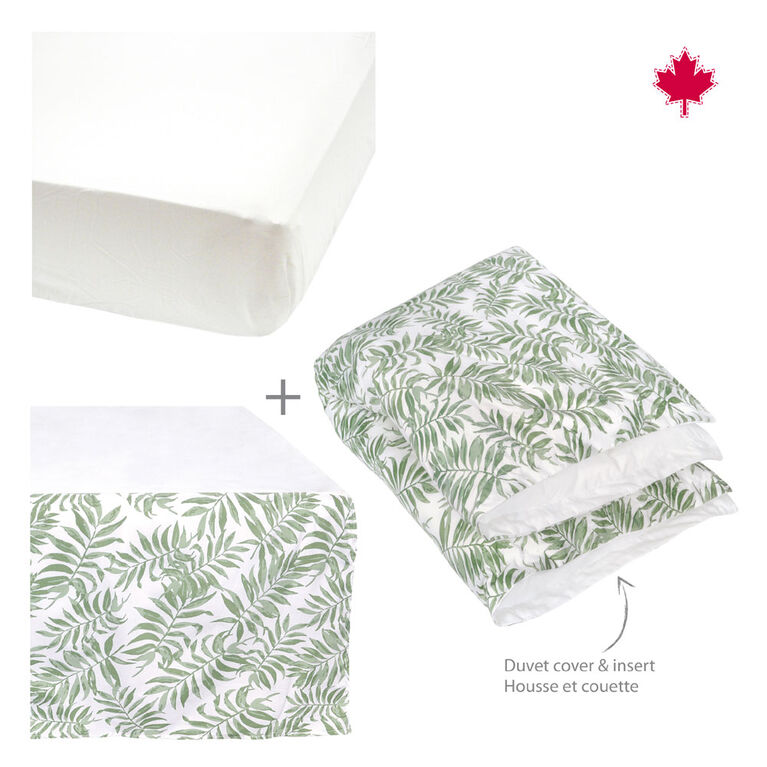 Perlimpinpin 4 Piece Set Tropical Green