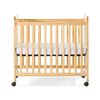 Foundations Safetycraft Fixed-Side Slatted, Natural