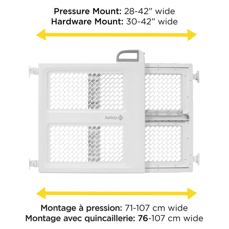 Safety 1st Lift And Lock Swing Gate - White