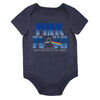 Pink Floyd Cache couche en tricot bleu 3mois