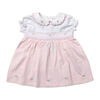 Rock a Bye Baby 2 Piece Dress Set: Pink Floral 6-12M