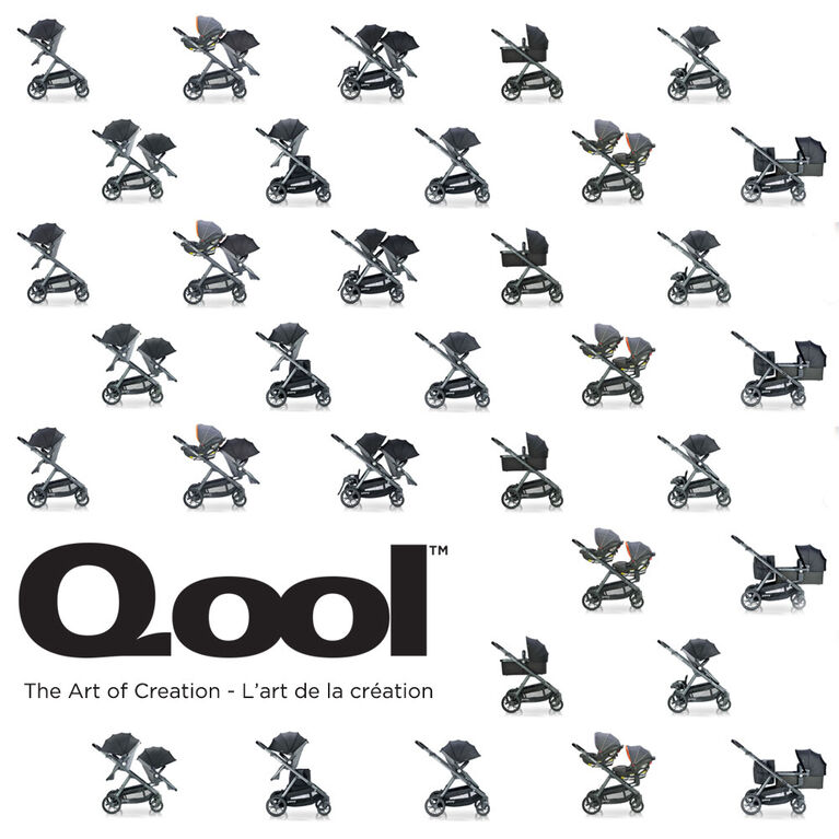 Joovy Qool Stroller - Black Melange