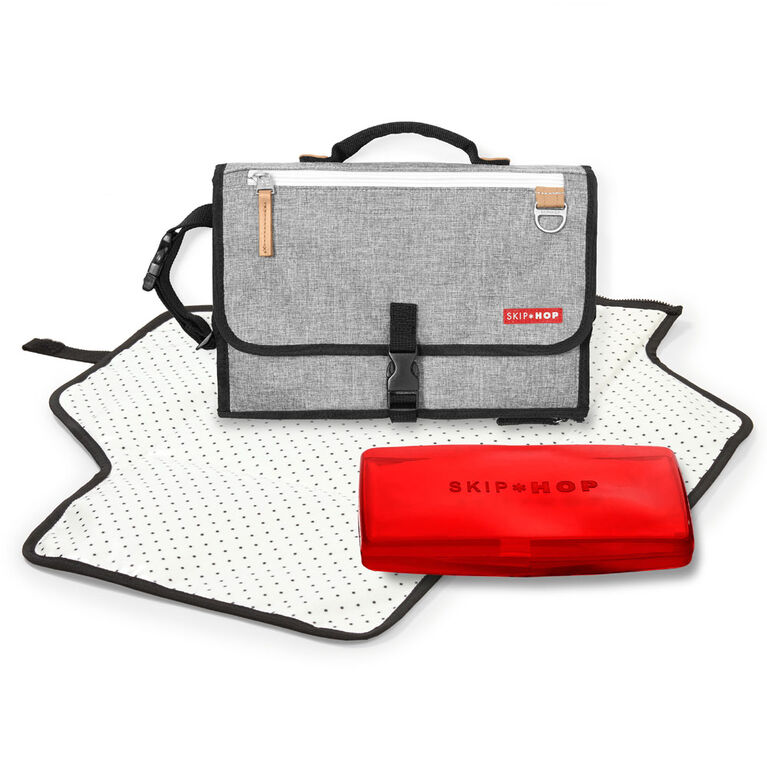 Pronto Sig Changing Station-Grey Melange