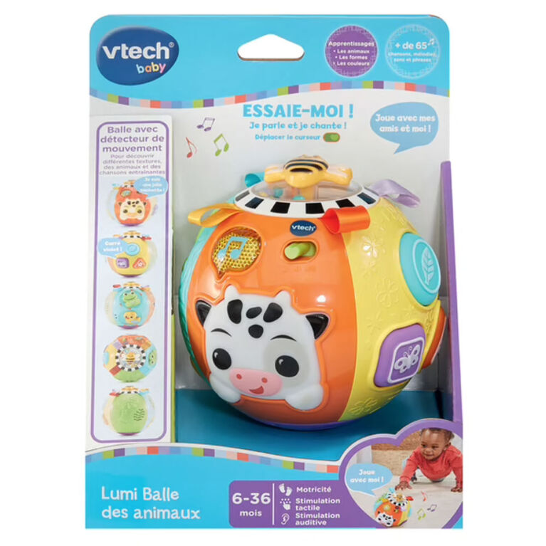VTech Baby Lumi balle des animaux - Edition française VTech Baby Lumi balle des animaux - Edition française