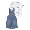 Levis Overall Set - Bright White