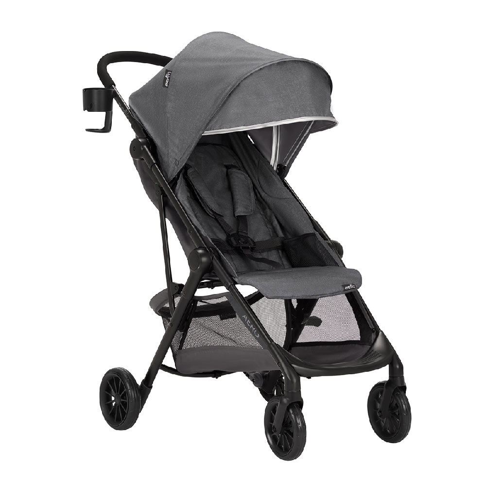 evenflo gray stroller