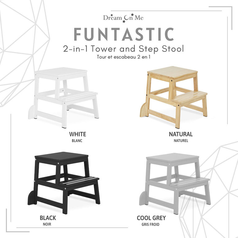 2-In-1 Learning TowerandStep Stool Coolgry