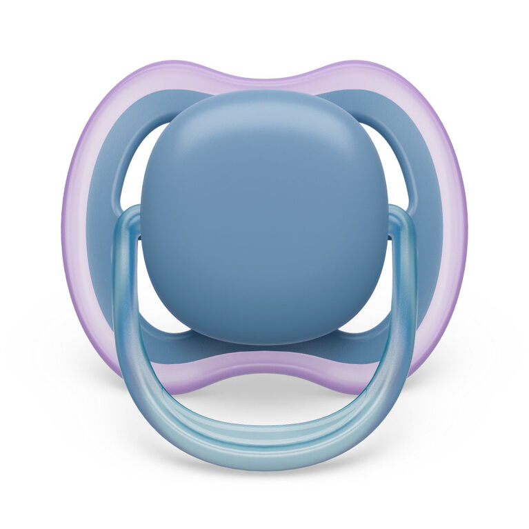 Avent Ultra Air Pacifier 6-18m hush /lilac 2pk