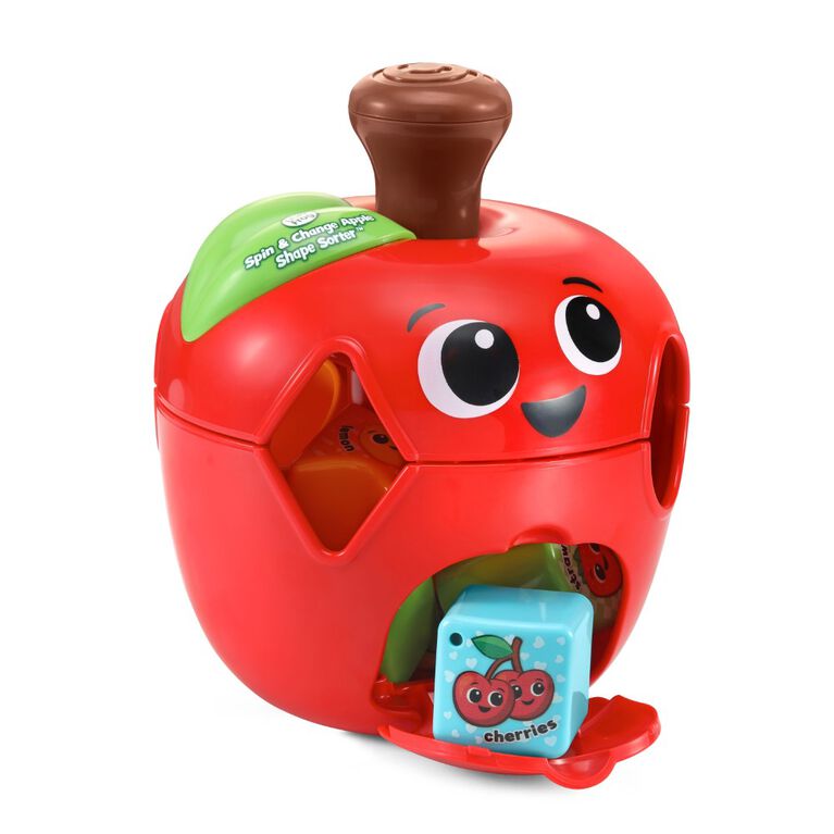 LeapFrog Spin and Change Apple Shape Sorter - English Edition