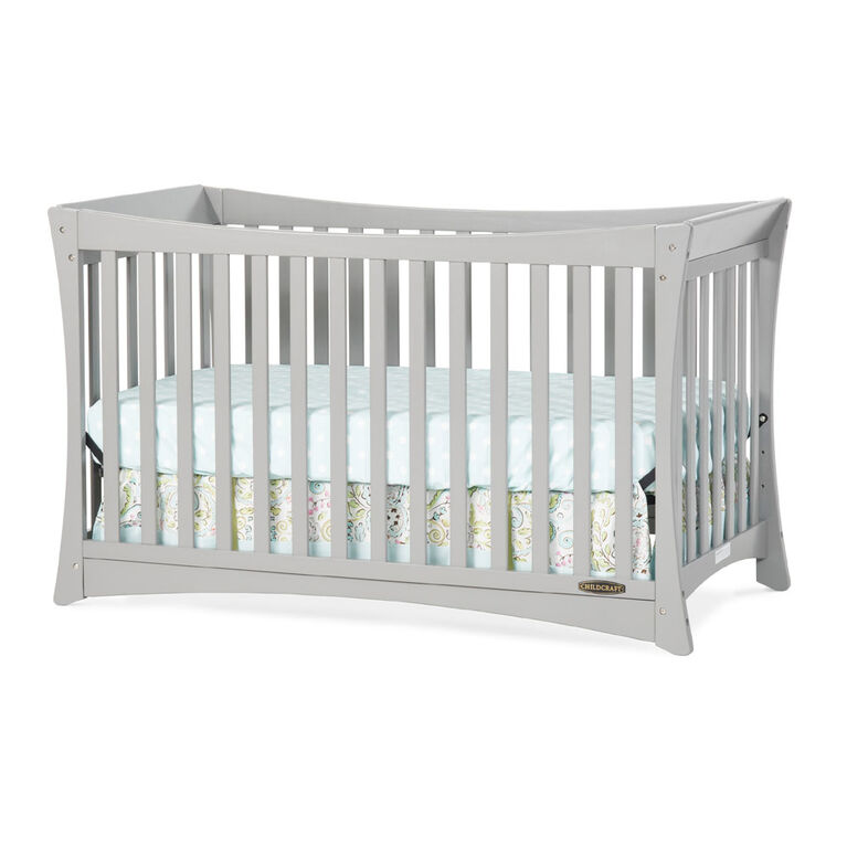 Child Craft Parisian 3 In 1 Convertible Crib Cool Gray Babies