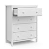 Storkcraft Alpine 4 Drawer Dresser - White.