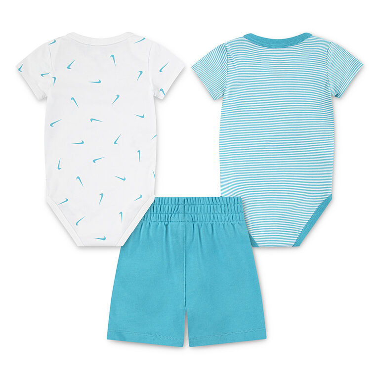 Nike Shorts Set - Dusty Cactus - Size 3 Months