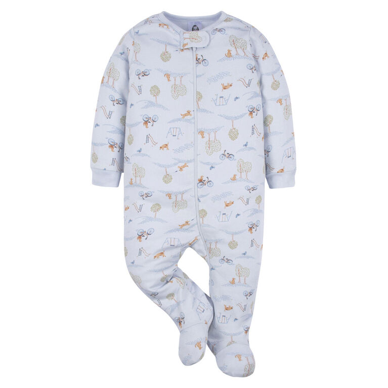 Gerber Childrenswear - 2 Pack Sleep N Play - Puppy Playground - 6-9M
