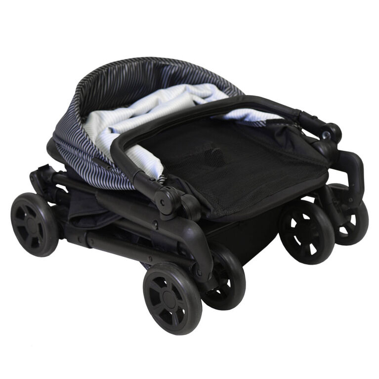 Safety 1st Cube Stroller Black/Grey Pinstripe Babies R Us Canada