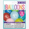 8 Balloons 12 Po - Bonhomme Sourire (Jaune) - Édition anglaise