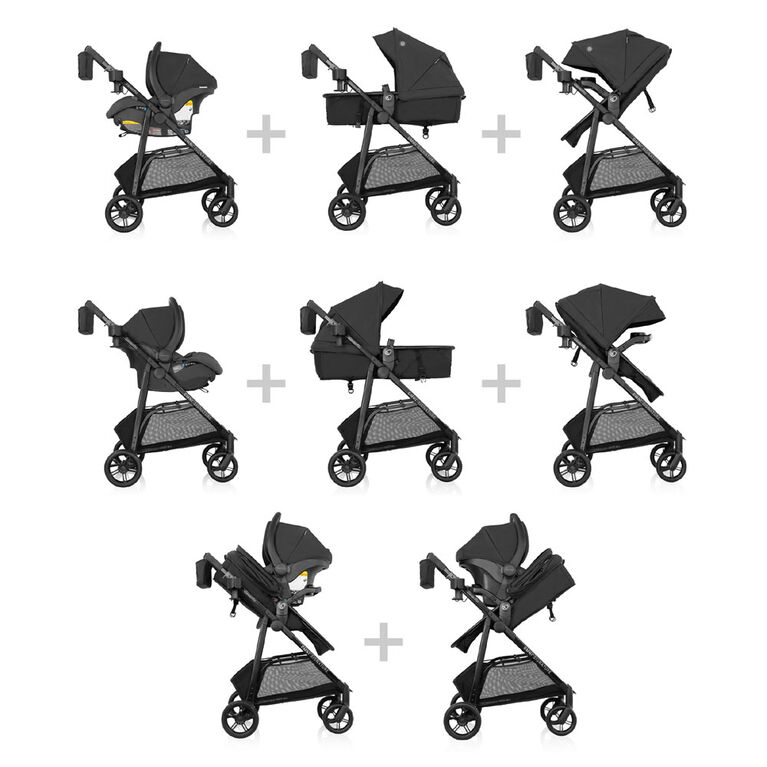 Evenflo Omni Signature Travel System with LiteMax ICS