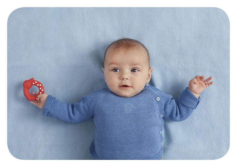 MAM Friends Natural Rubber Teether Lucy The Snail 2+ Months