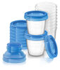 Philips AVENT Gobelets Réutilisables pour Conservation du Lait Maternel 6 oz - 10 pk.