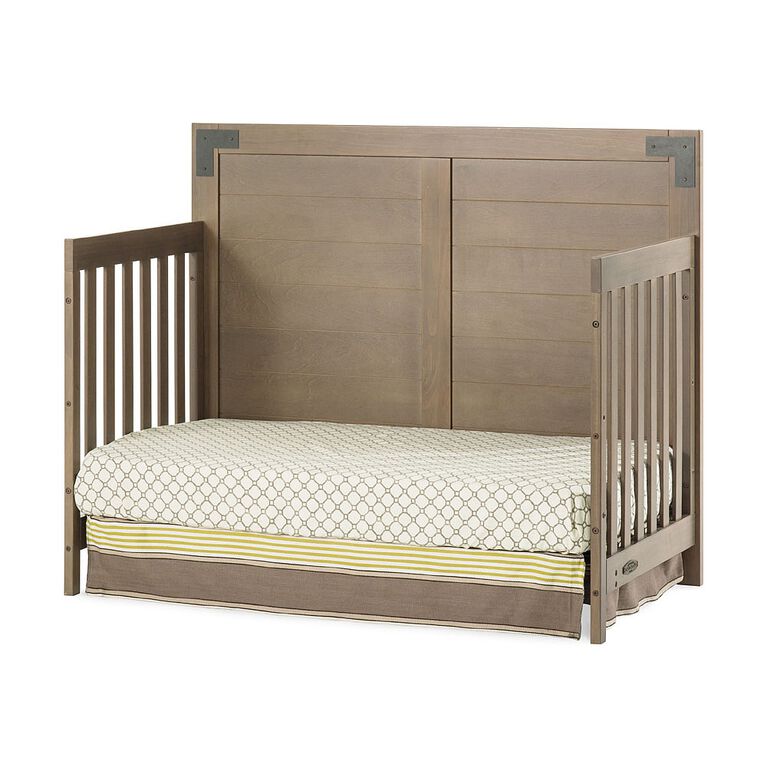Child Craft Lucas 4-in-1 Convertible Crib, Dusty Heather