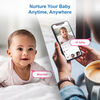 VTech RM9761 1080p WiFi Remote Access Video Baby Monitor with Night Light - White