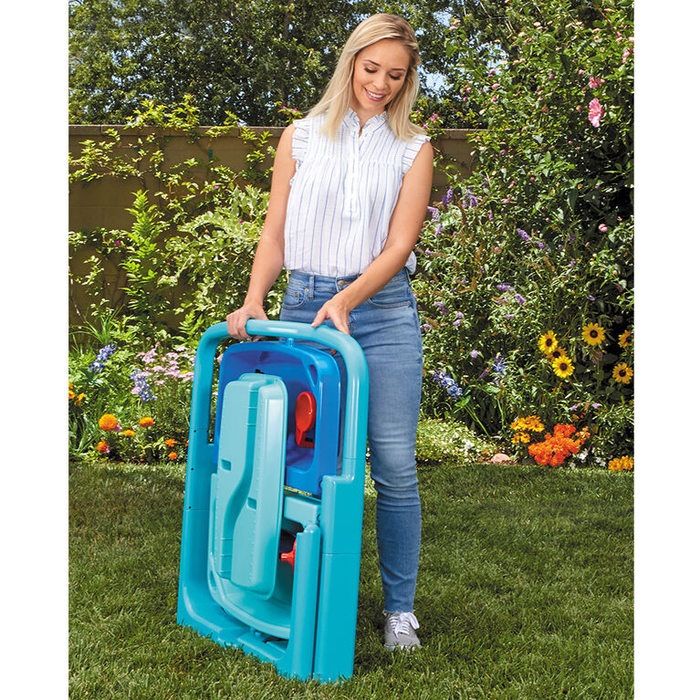 Table pliante de jeu d'eau Little TikesMD Easy StoreMC pour l'extérieur avec accessoires
