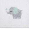 Koala Baby 6-Pack Washcloths, Grey Elephant