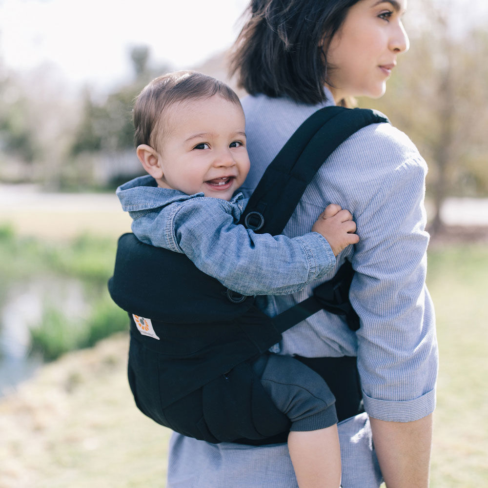 ergobaby back position