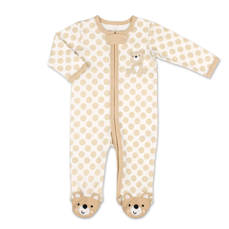 Koala Baby All Over Print Teddy Bear Sleeper, 6-9 Months