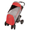 Petit Coulou 3 Seasons (4 in 1) Stroller Cover - Red/Grey