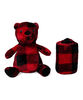 FLEECE TOY AND BLANKET - BEAR