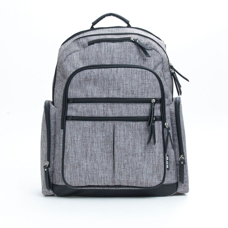 Baby Boom Places & Spaces Backpack Diaper Bag - Grey