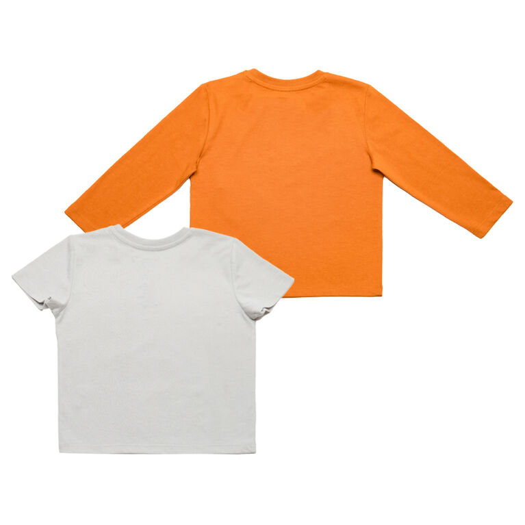 Batman - Two Piece Combo - Orange & Grey  - Size 2T - Toys R Us Exclusive