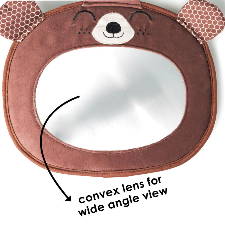 R&eacute;troviseur de voiture de personnage de ours Easy View de Diono