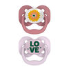Advantage Pacifier Stage 1 Coral 4 Pack