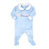 Rock a Bye Baby Dormeuse en Velours Bleu Train