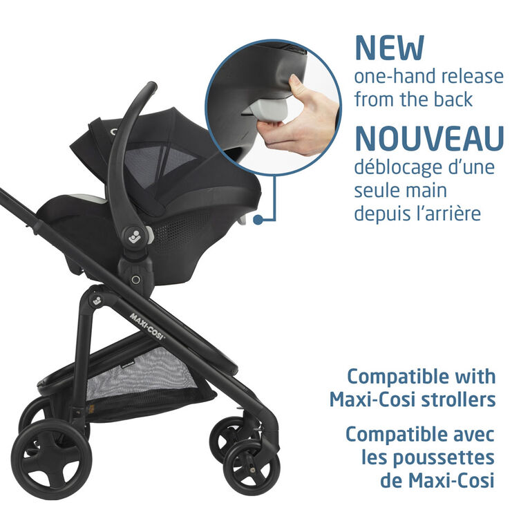 Maxi-Cosi Mico Luxe+ Iinfant Carseat Absolute Black