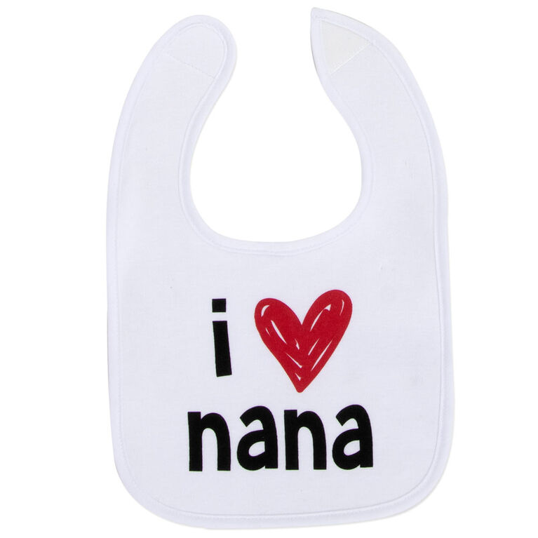 Baby Essentials - I Love Mommy Bib 3Pk